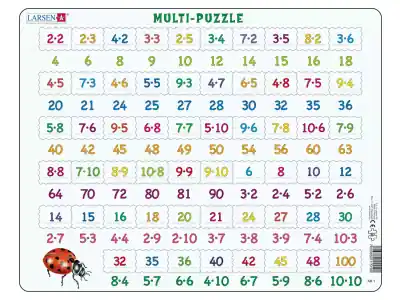 Hög kvalitet | Larsen Rampussel - Multi Puzzle (58)
