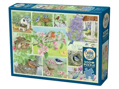 Beställ idag - Cobble Hill Garden Birds in Spring (500)
