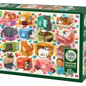Cobble Hill Cats vs Puzzles (1000) - Handla säkert
