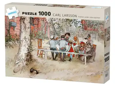 Kärnan Carl Larsson - Frukost under stora björken (1000) - Professionell kvalitet