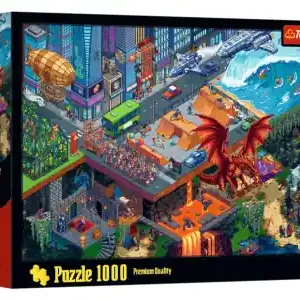 Dagens erbjudande | Trefl Pixel City (1000)
