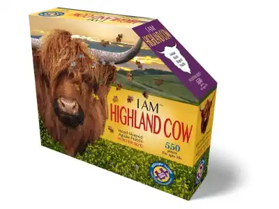 Madd Capp Puzzles I am Highland Cow (550) - Kanonpris