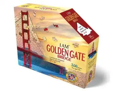 Professionell kvalitet - Madd Capp Puzzles I am Golden Gate Bridge (350)