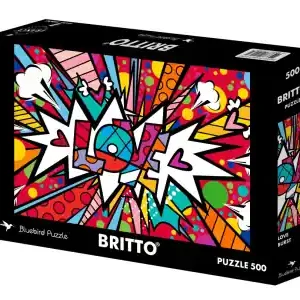 Väl omtyckt - Bluebird Puzzle Britto, Love Burst (500)