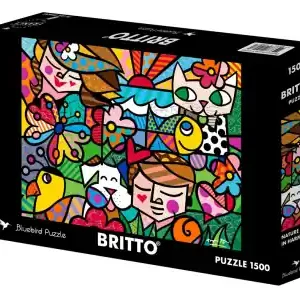 Bluebird Puzzle Britto, Nature in Harmony (1500) - Passa på