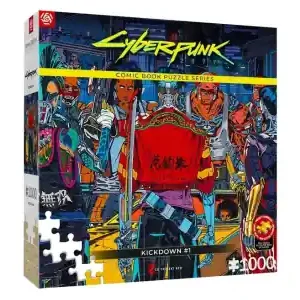 Good Loot Comic Book Puzzle Series - Cyberpunk, Kickdown 1 (1000) | Slutrea
