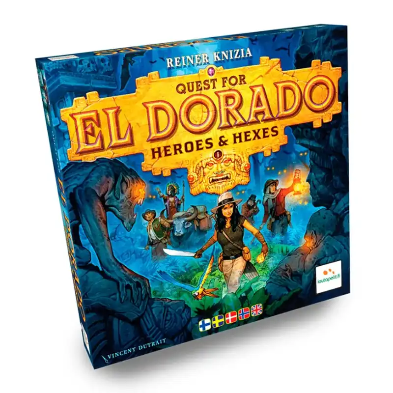 Quest for El Dorado Heroes & Hexes (Nordic+EN) - Sänkt pris