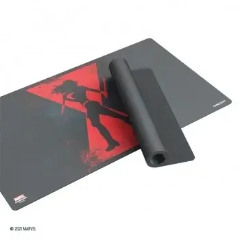 Marvel Champions Game Mat - Black Widow - Mycket efterfrågad