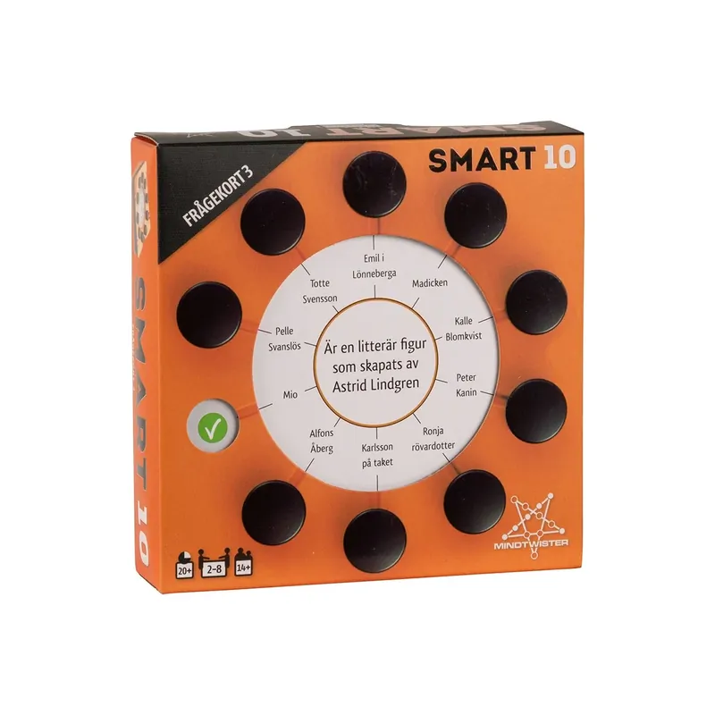 Smart10 Fragekort 3 - Populär