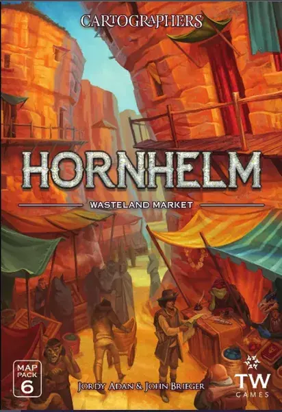 Begränsat antal - Cartographers Map Pack 6 - Hornhelm Market