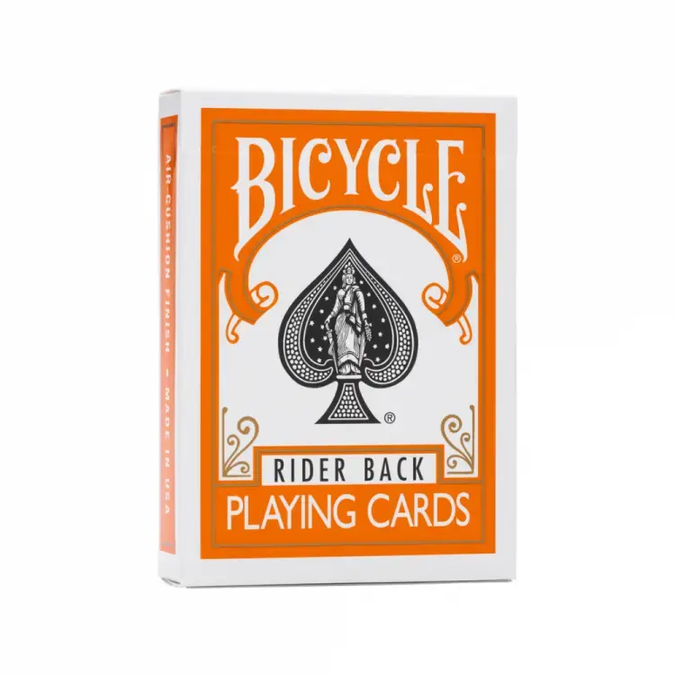 Direkt från tillverkaren | Bicycle Orange Rider Back cards