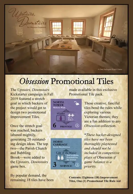 Nyligen tillagt - Obsession Promotional Tiles