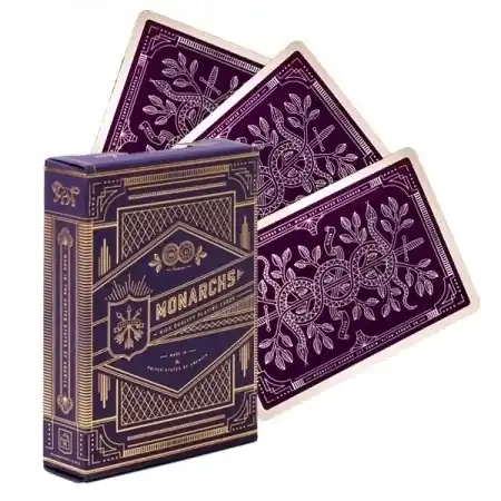 Theory11 Monarchs cards (purple) - Prisnedsättning