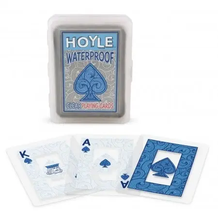 Hoyle Clear Plastic cards - Direkt från tillverkaren