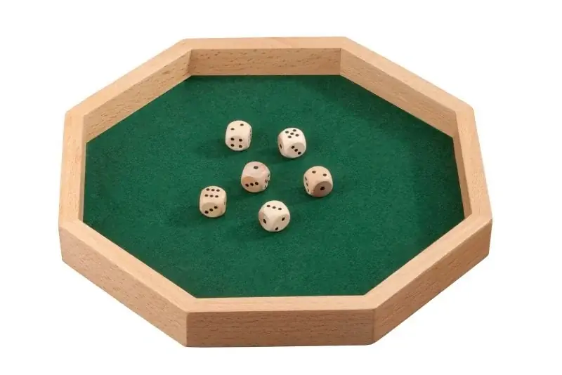 Dice Tray Octagon (3205) | Fynd