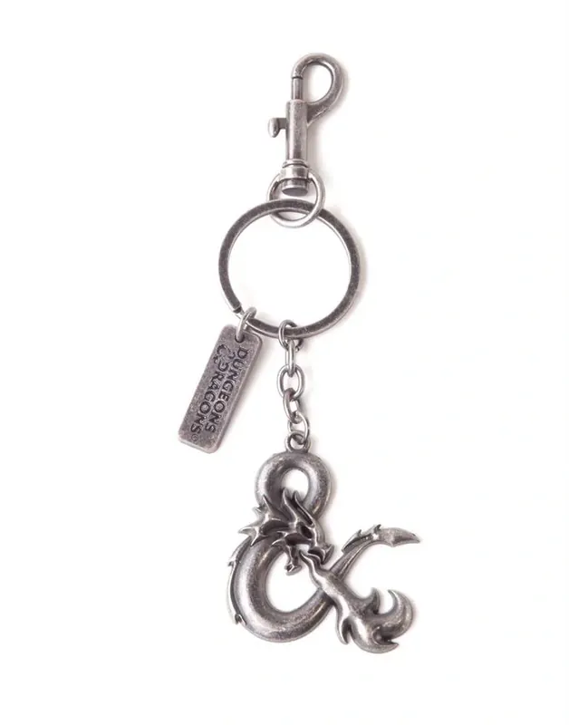 Bra pris - DUNGEONS & DRAGONS - LOGO METAL KEYCHAIN