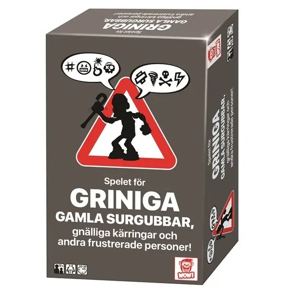 Sänkt pris | Spelet för GRINIGA GAMLA SURGUBBAR, gnälliga kärringar och andra frustrerade personer!