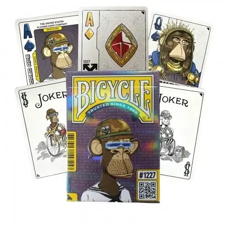 Bicycle Bored Ape 1227 playing cards | Finns i lager