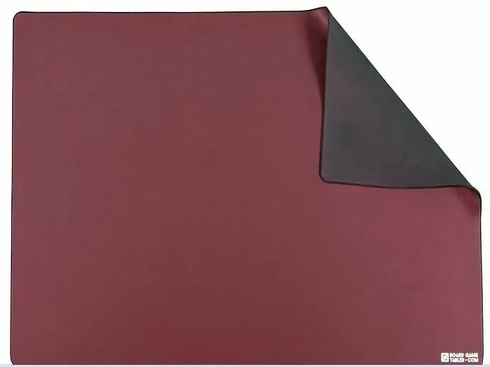 Nyhet - Board Game Table Playmat - Small Burgundy (75x120cm)