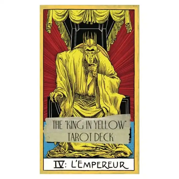 The King in Yellow Tarot Deck | Så länge lagret räcker