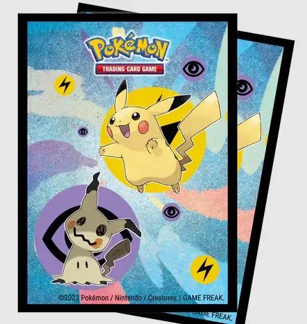 Rabatt - Pikachu & Mimikyu Standard Deck Protector Sleeves (65ct) for Pokémon