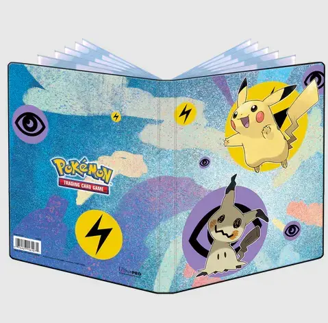 Kanonerbjudande | Pikachu & Mimikyu 4-Pocket Portfolio for Pokémon