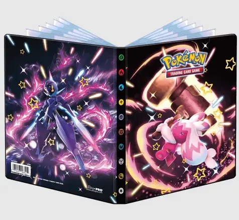 Kundernas favorit | Scarlet and Violet Shiny Tinkaton and Ceruledge 4-Pocket Portfolio for Pokémon