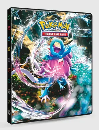 Mycket efterfrågad | Scarlet and Violet Walking Wake and Iron Leaves 9-Pocket Portfolio for Pokémon