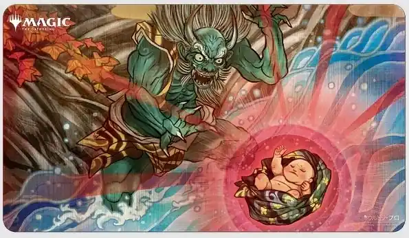Japanese Mystical Archive Claim the Firstborn Standard Gaming Playmat för Magic The Gathering - Missa inte