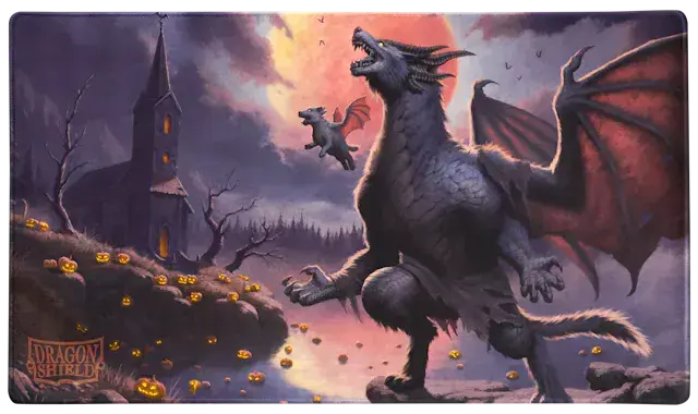 Nytt i sortimentet - Dragon Shield Playmat with Tube - Halloween 2023