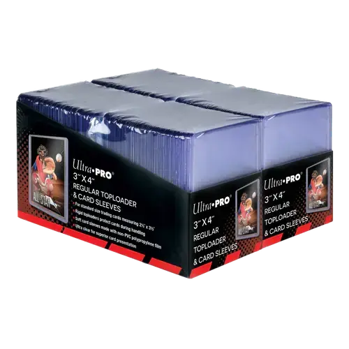 3" x 4" Toploaders & Soft Sleeves Bundle (200st) - Köp idag