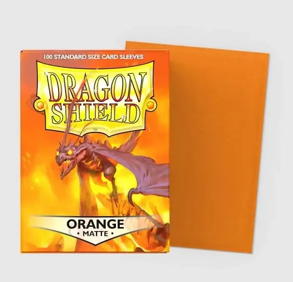Bara denna vecka | Orange - Matte Sleeves - Standard Size (100)