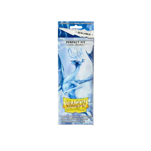 Fyndpris | Dragon Shield Standard Perfect Fit Sealable Sleeves - Clear