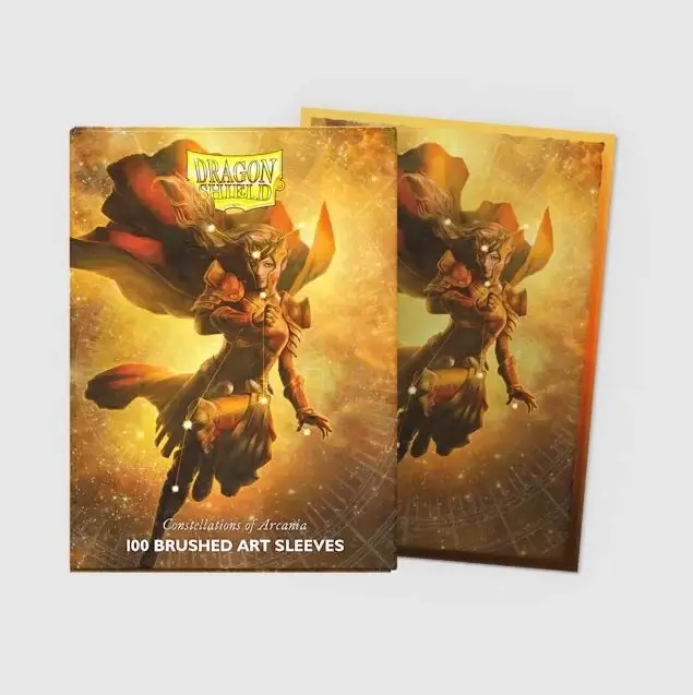 Dragon Shield Brushed Art Sleeves - Constellations Alaria (100 Sleeves) - Lågt pris