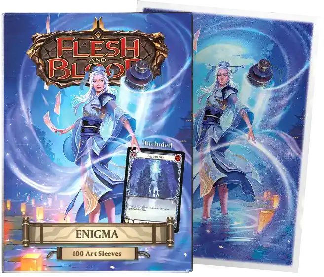 Populär - Dragon Shield - Flesh & Blood Matte Art Sleeves - Enigma (100 Sleeves)
