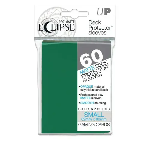 Snart slut - PRO-Matte Eclipse Forest Small Deck Protector Sleeves - Forest Green