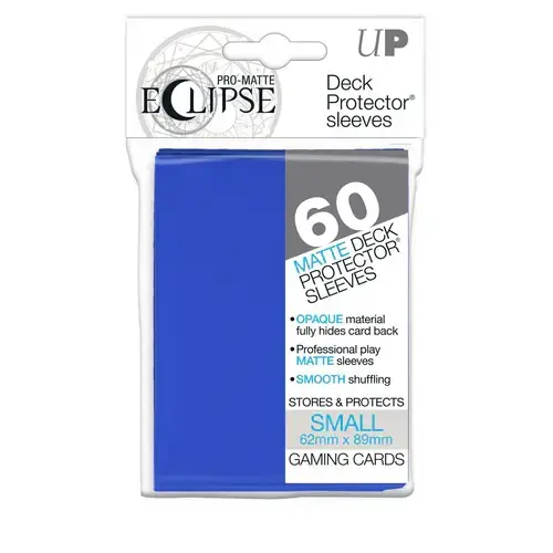 Efterfrågad - Pro Matte Eclipse Small Deck Protector Sleeves Pacific Blue Ultrapro