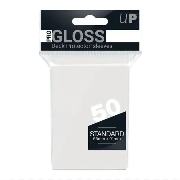 50st Pro Gloss Standard Deck Protectors Ultrapro - Nytt i sortimentet