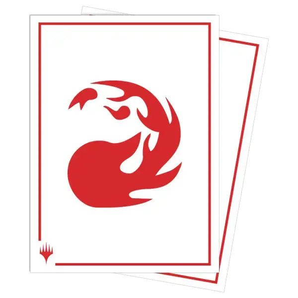 Mana 8 - Apex Deck Protector Sleeves - Mountain (105st) | Rabatt