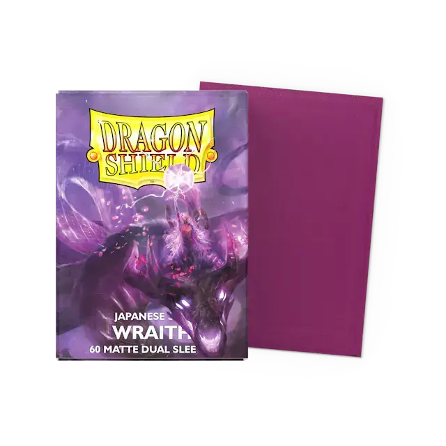 Dragon Shield Japanese size Dual Matte Sleeves - Wraith | Väl omtyckt