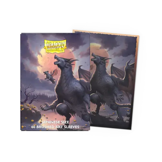 Dragon Shield Japanese size Brushed Art Sleeves - Halloween 2023 - Snabb frakt