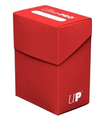 Solid Deck Boxes - Red - Favorit