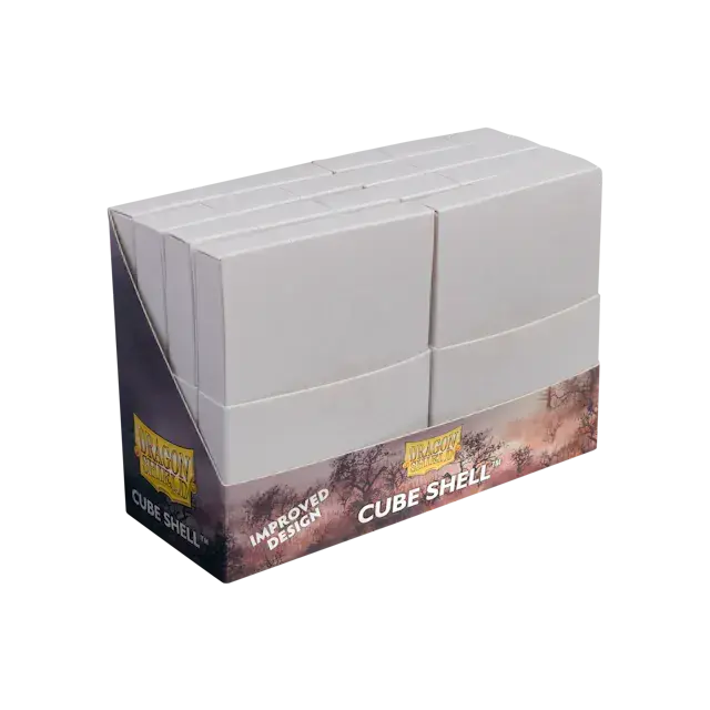 Dragon Shield Cube Shell - White | Finns nu