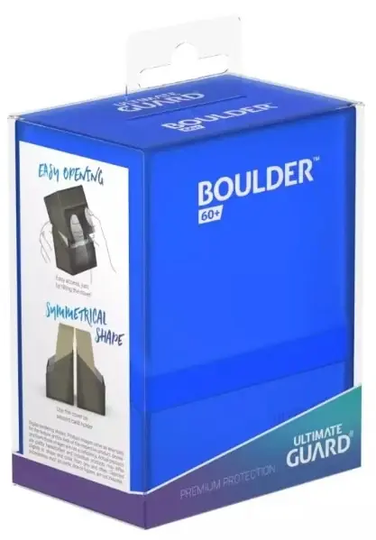 Ultimate Guard Boulder Deck Case 60+ Standard Size Sapphire - Riktigt fynd