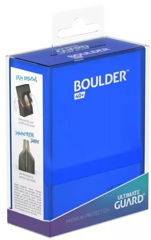 Köp nu | Ultimate Guard Boulder Deck Case 40+ Standard Size Sapphire