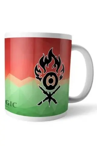 Bra pris just nu - Magic the Gathering Mug Fractal Gruul