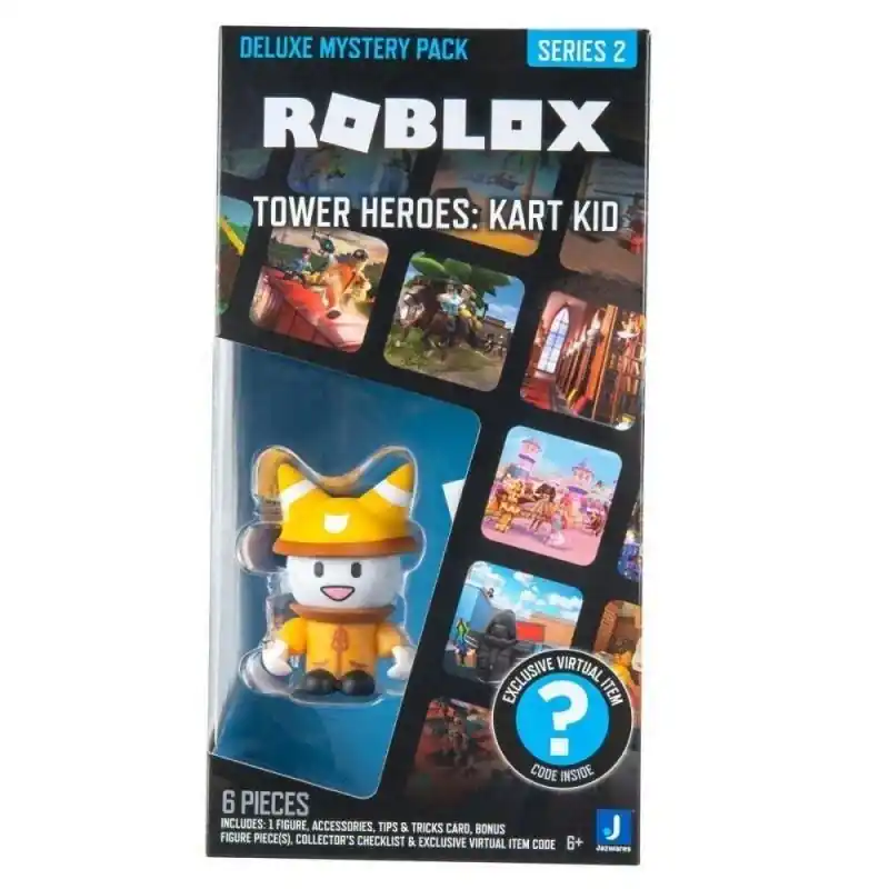 Bästsäljare | Roblox Deluxe Mystery Pack S2 Tower Heroes Kart Kid