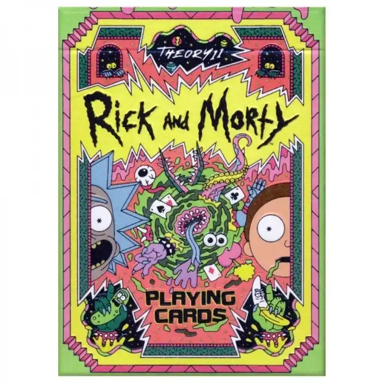 Rick And Morty Playing Cards Theory11 - Tillverkarpris