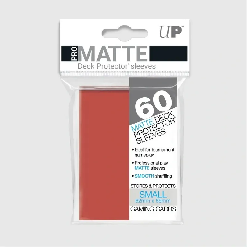 Nytt hos oss - 60st Pro-Matte Red Small Deck Protectors
