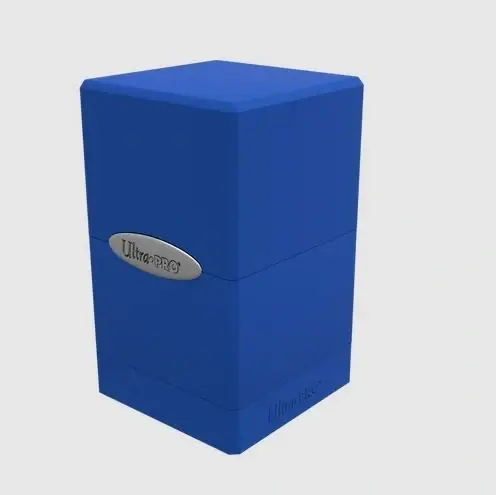 Kundfavorit | Satin Tower Deckbox Blue